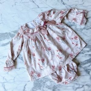 Sweet Floral Valentina Bebe Set (36M)